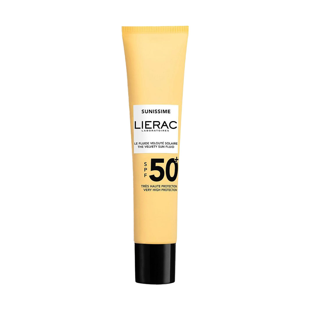 Сонцезахисний флюїд для обличчя Lierac Sunissime The Velvety Sun Fluid SPF 50+, 40 мл